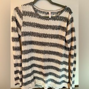 Woven Striped Top